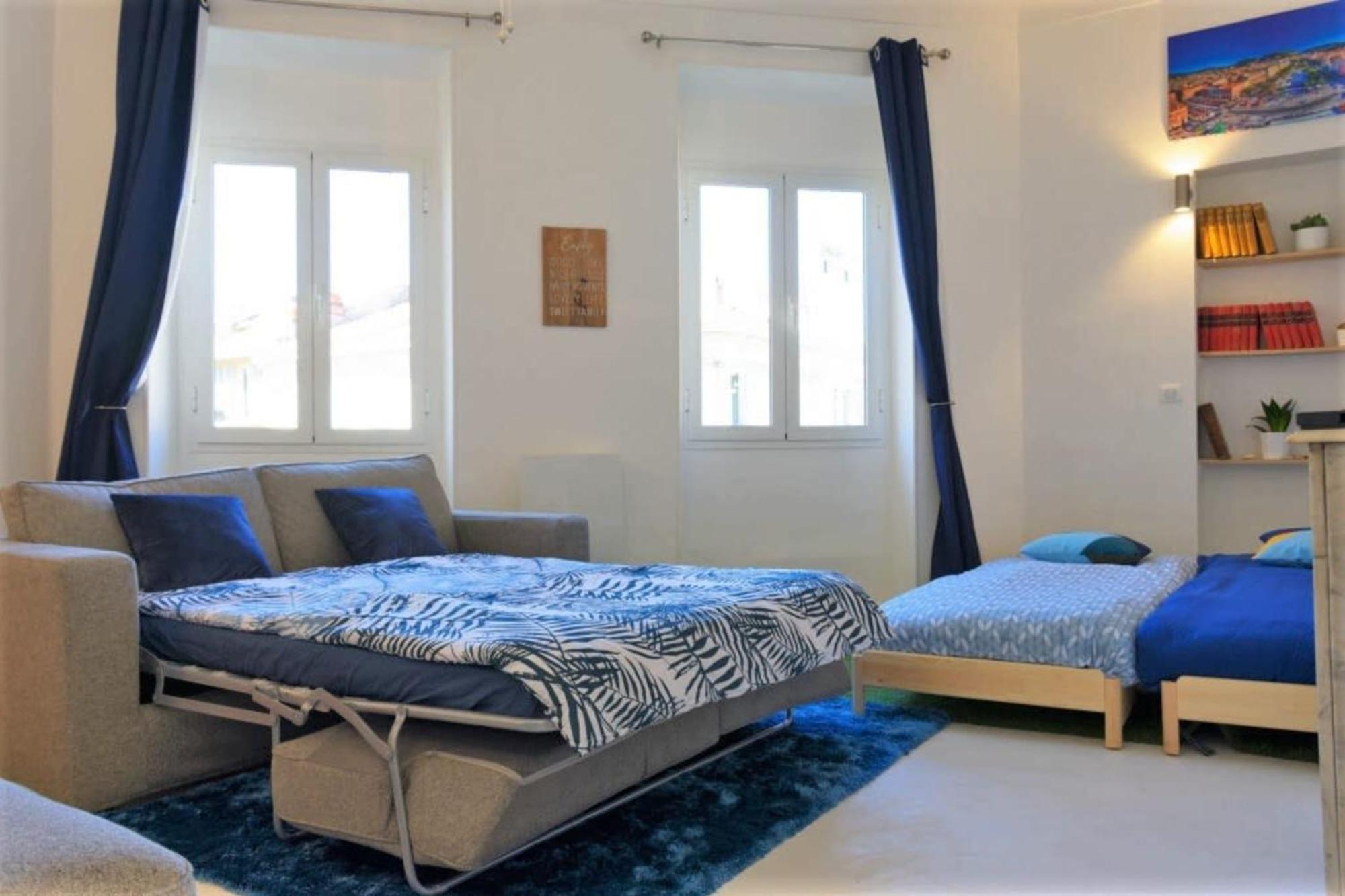 Apartamento The Big Flat - Hypercentre - Car Park - Virtual Tour Niza Exterior foto