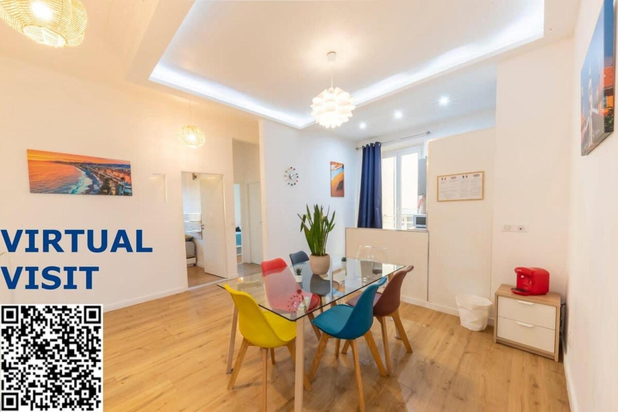 Apartamento The Big Flat - Hypercentre - Car Park - Virtual Tour Niza Exterior foto