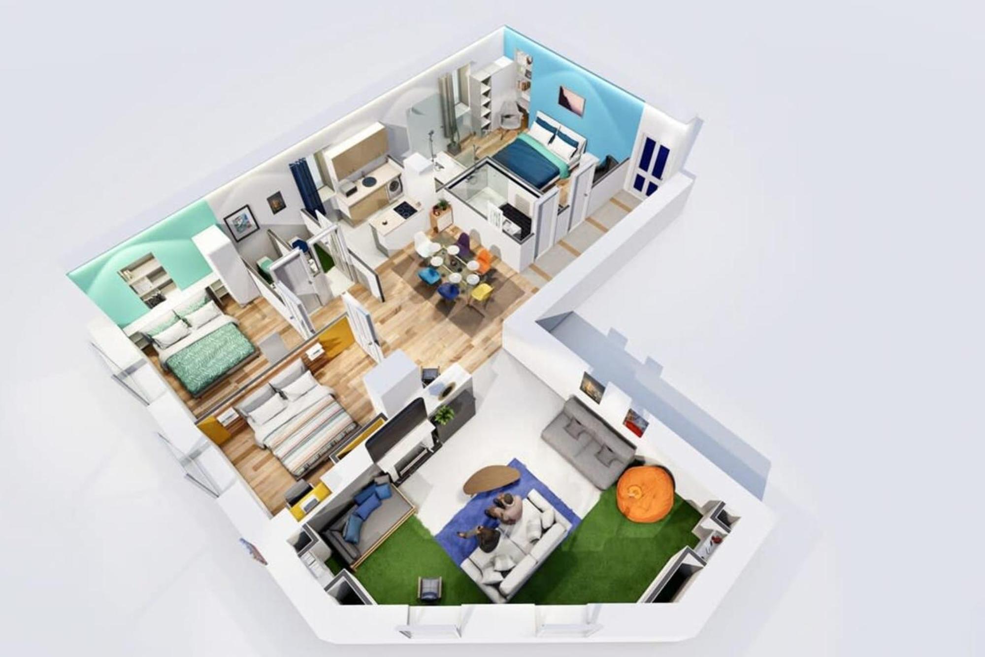 Apartamento The Big Flat - Hypercentre - Car Park - Virtual Tour Niza Exterior foto